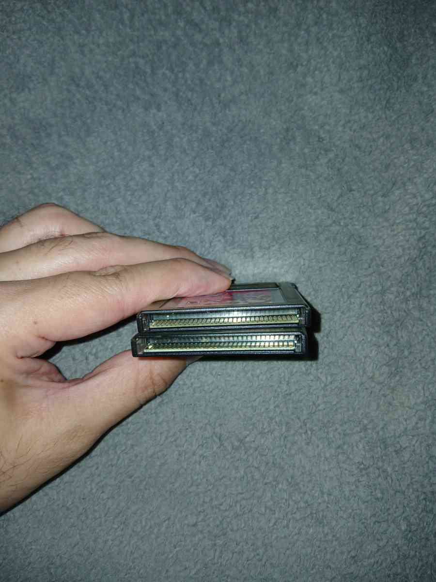 2 Gameboy Color Game Carts Only for Nintendo Gameboy Color
