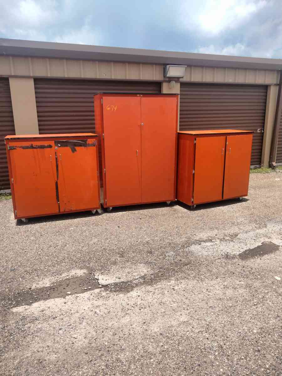 Gabinetes de madera alacenamiento par herramienta