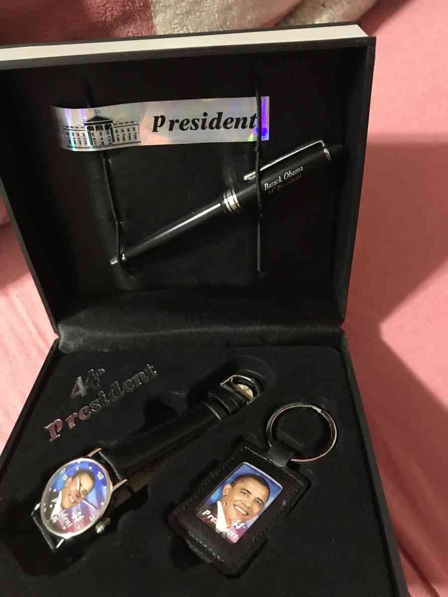 watch pen keychain set