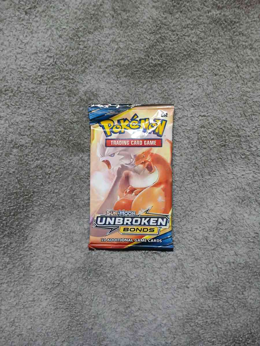 3 Pokemon Sun And Moon Unbroken Bonds 10 Cards Booster Packs