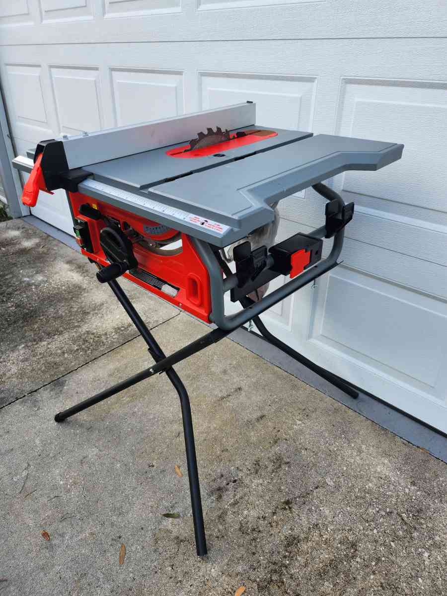 Craftsman Portable Table Saw with Stand