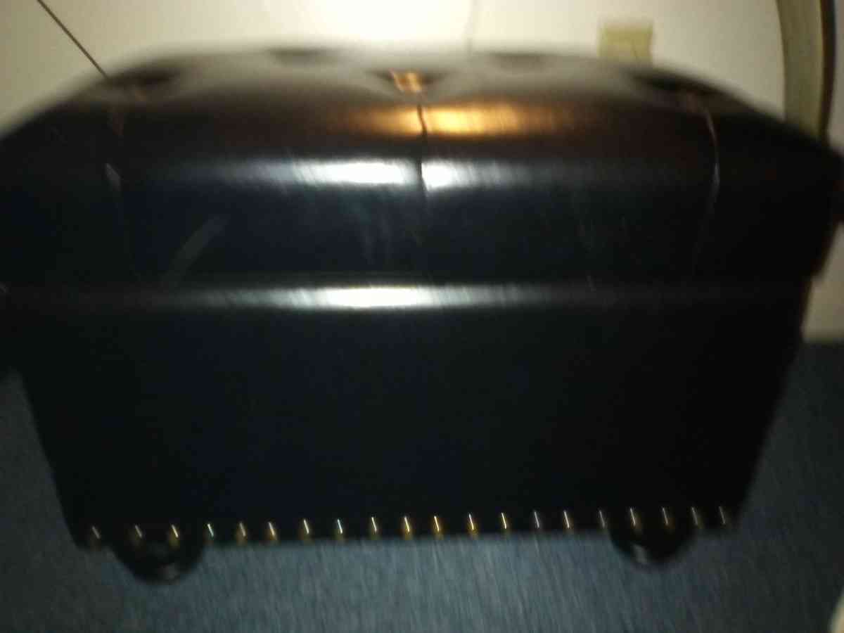 black brand new Ottoman