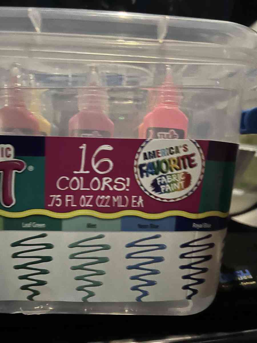 Tulip Multi Color Fabric Paint