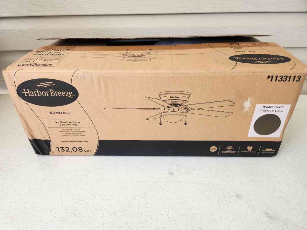 Harbor Breeze Armitage 52 Inch Fan BRAND NEW
