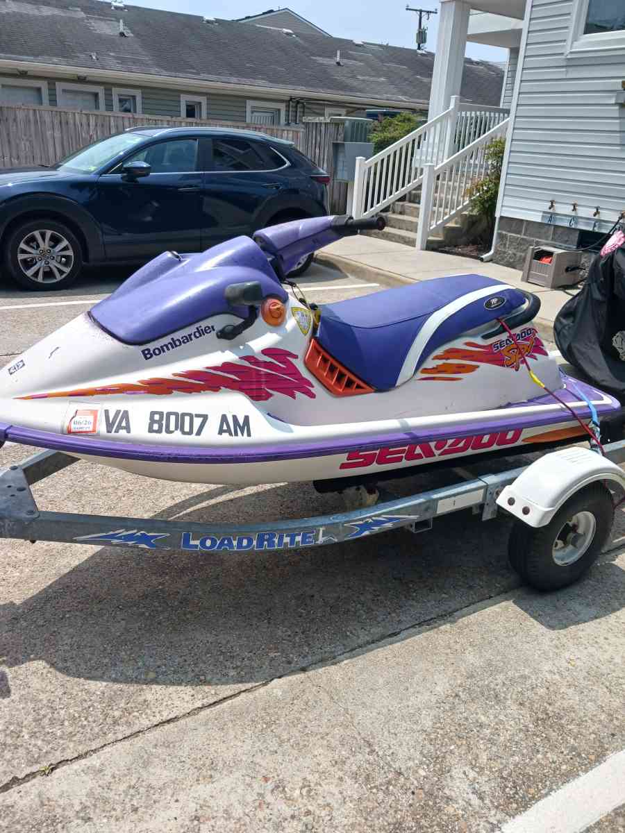 a SeaDoo SPI jet ski