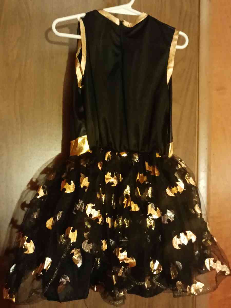 Toddler Girl size medium DC Batman Costume