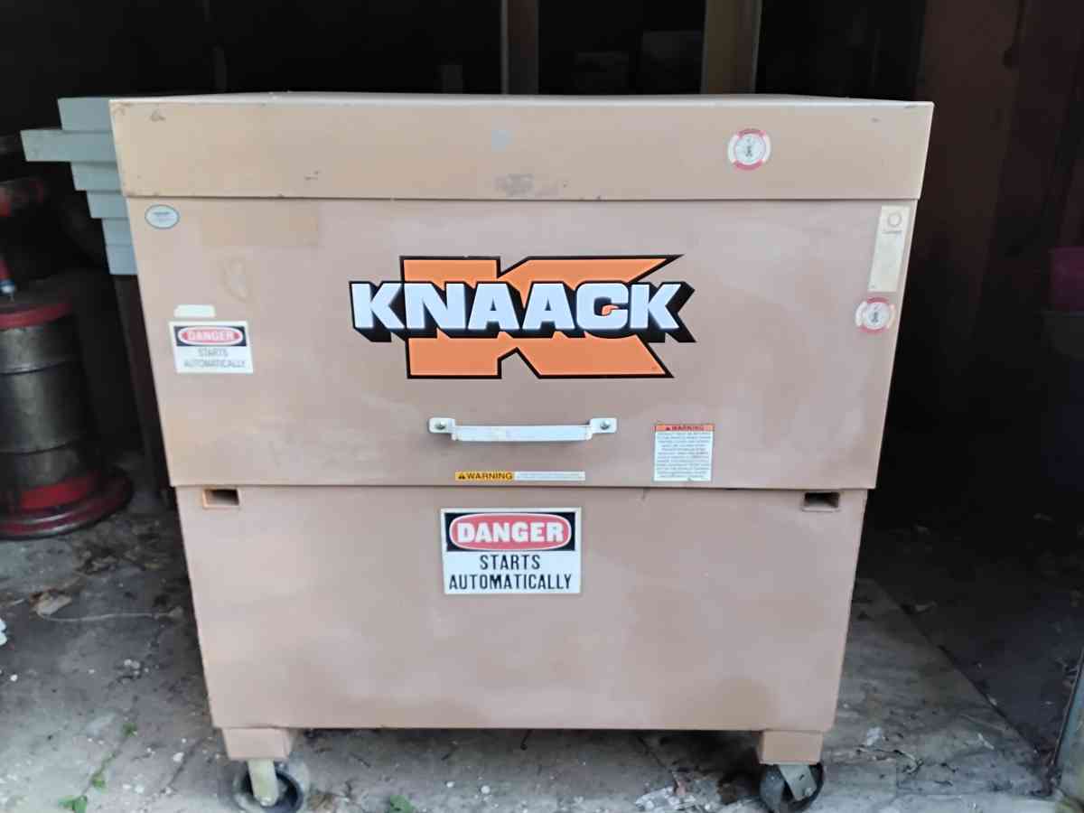 Knaack Gang Box or Job Box HD Caster Wheels OEM Like New
