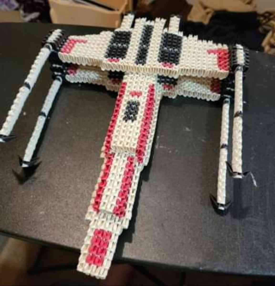 3d origami star wars spaceship that I did
