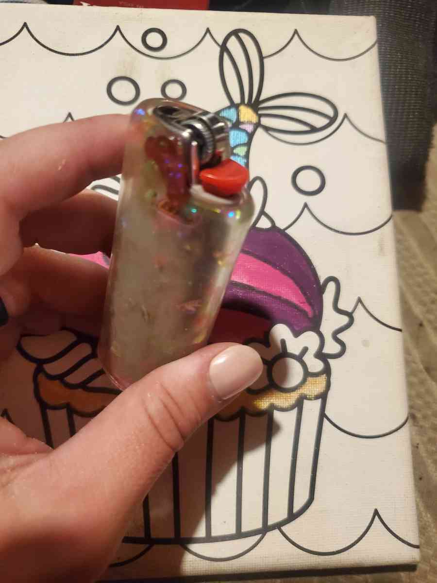 Coustom made epoxy lighter case