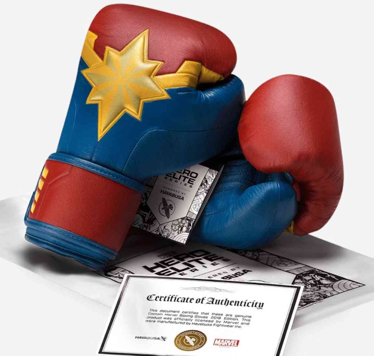 Hayabusa Marvels Captain Marvel Boxing Gloves