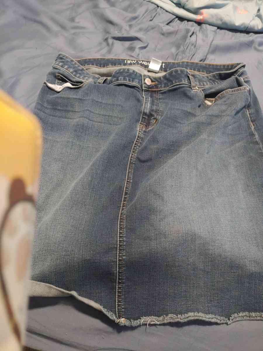 Jean skirt