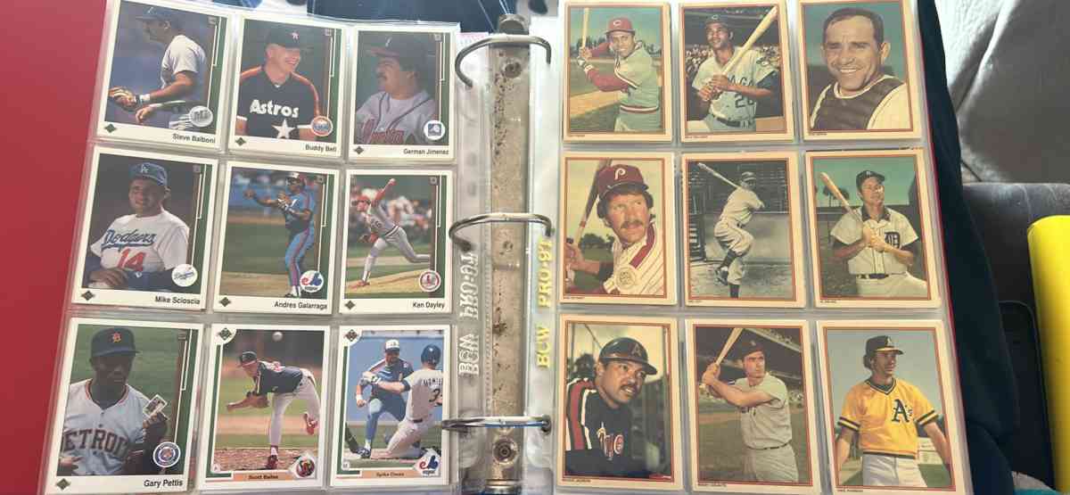 baseball card collection