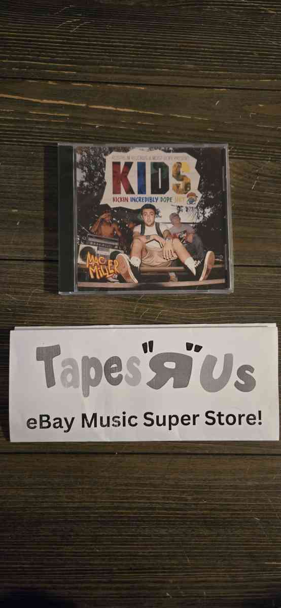 Mac Miller KIDS mixtape CD Brand NEW RARE Factory sealed