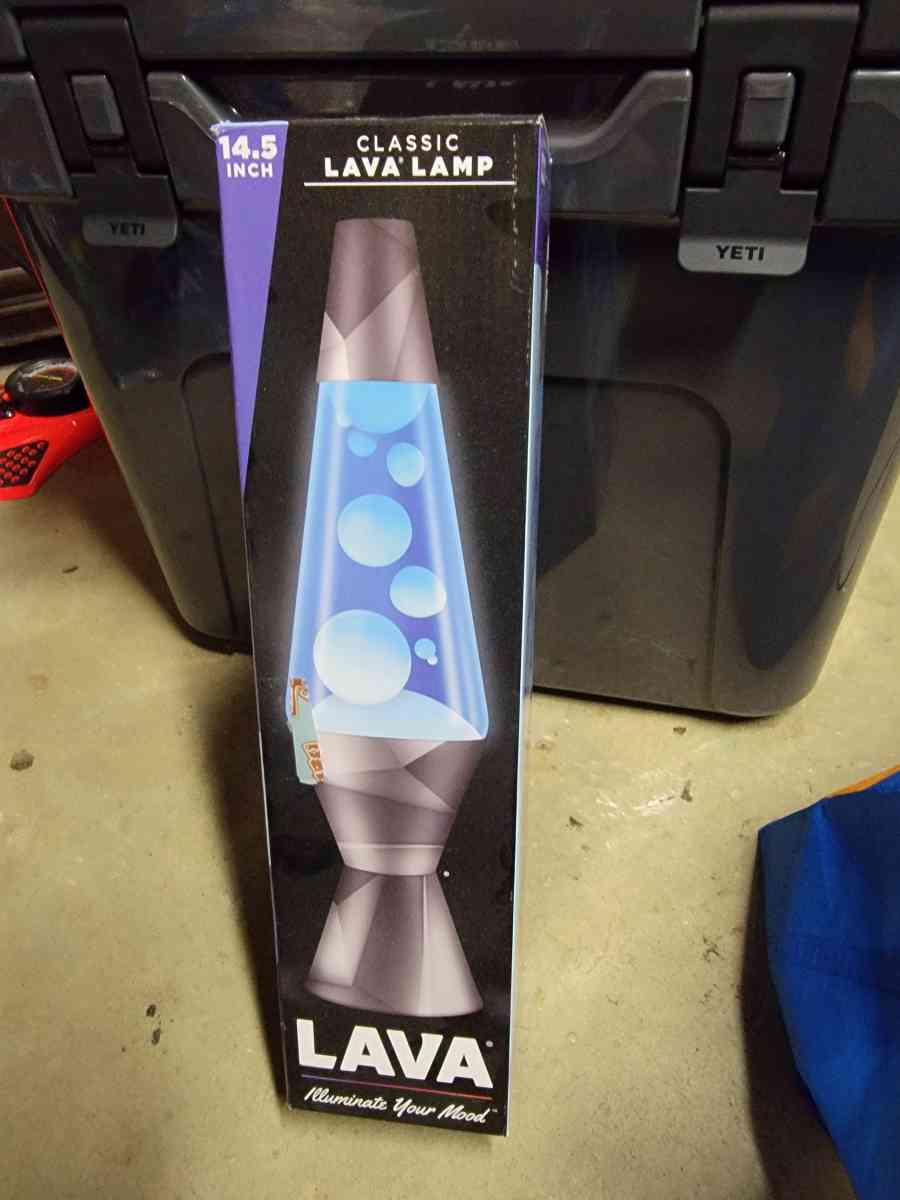 Lava Lamp blue
