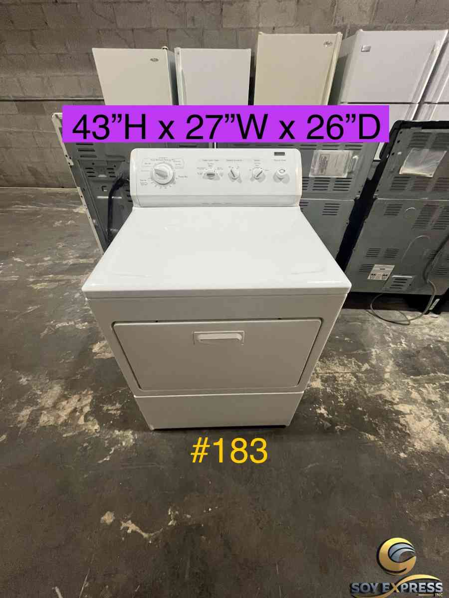 Kenmore dryer electric 27W