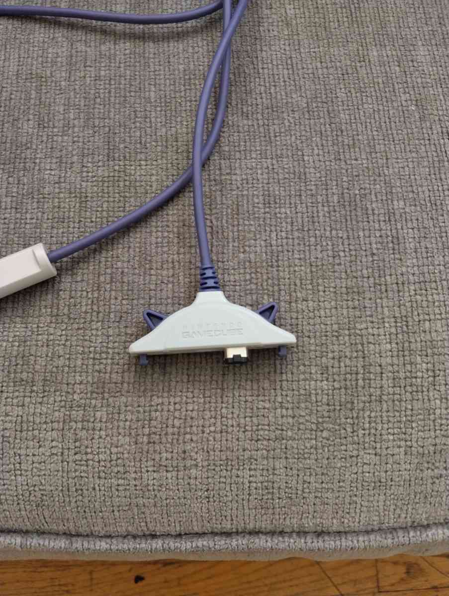 Nintendo GameCube game Link cable