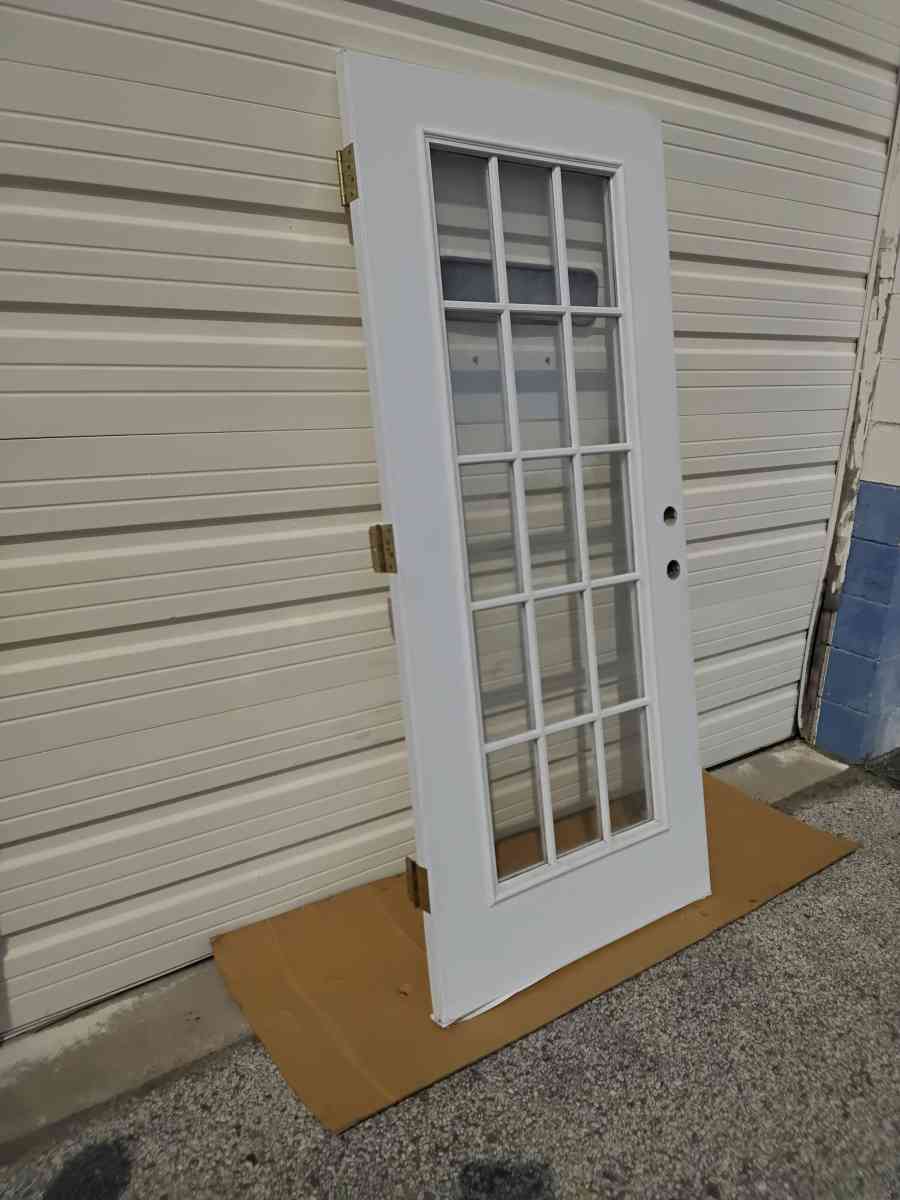 Nice White 15 Light JeldWen Door Hinges 36 X 80 LH Swing