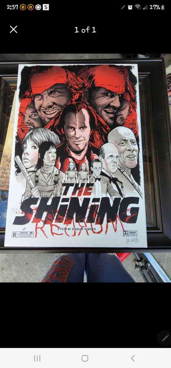 The Shining canvas artwork