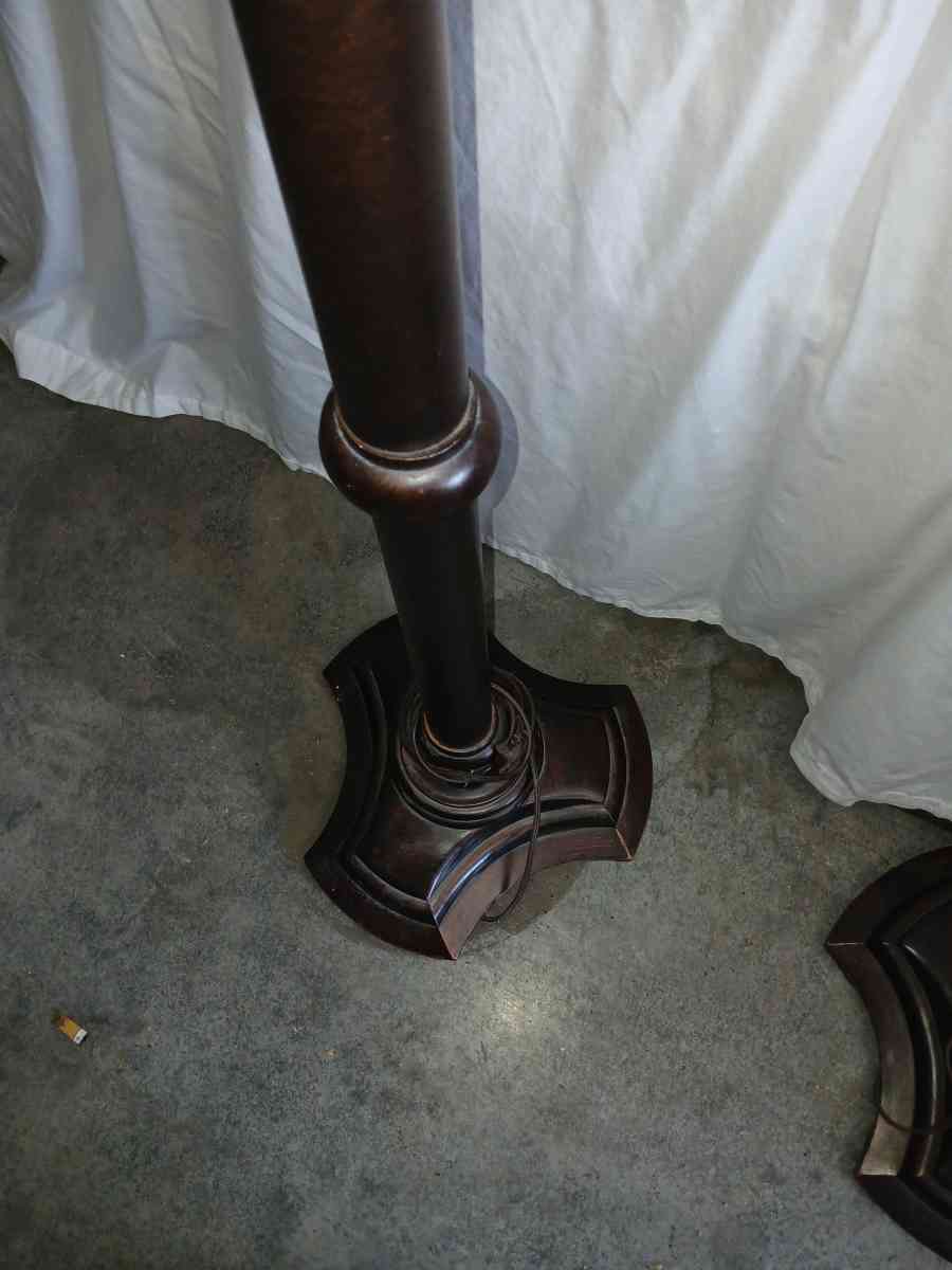 antique torchiere floor lamps