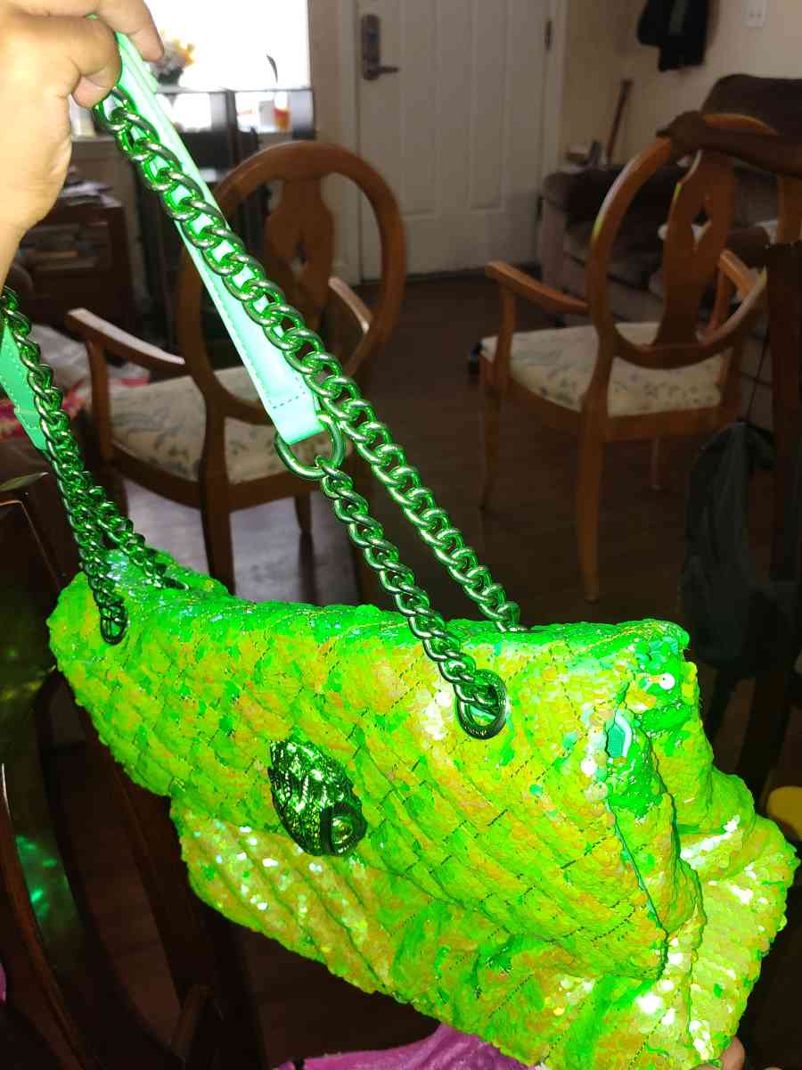 sequin XXL Kensington green made by Kurt Geiger