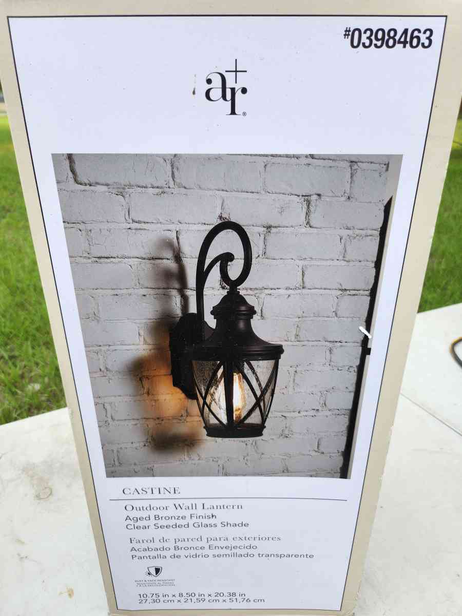 Allen Roth Castine Outdoor Wall Lantern
