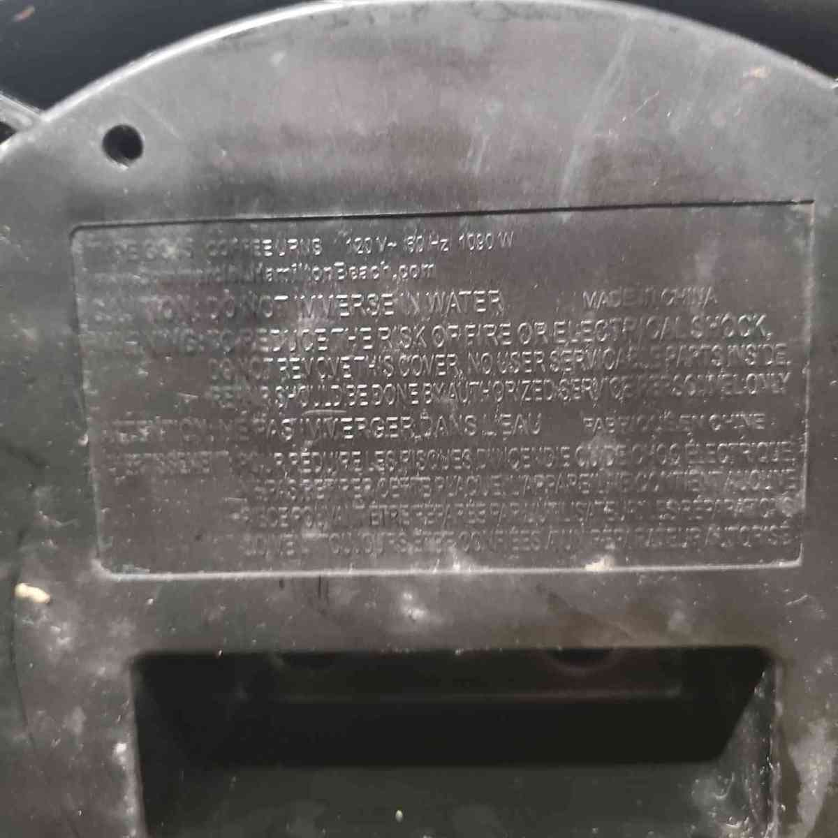 100 Cup Coffee Urn  Percolator Proctor Silex 45100R  RRR Ap