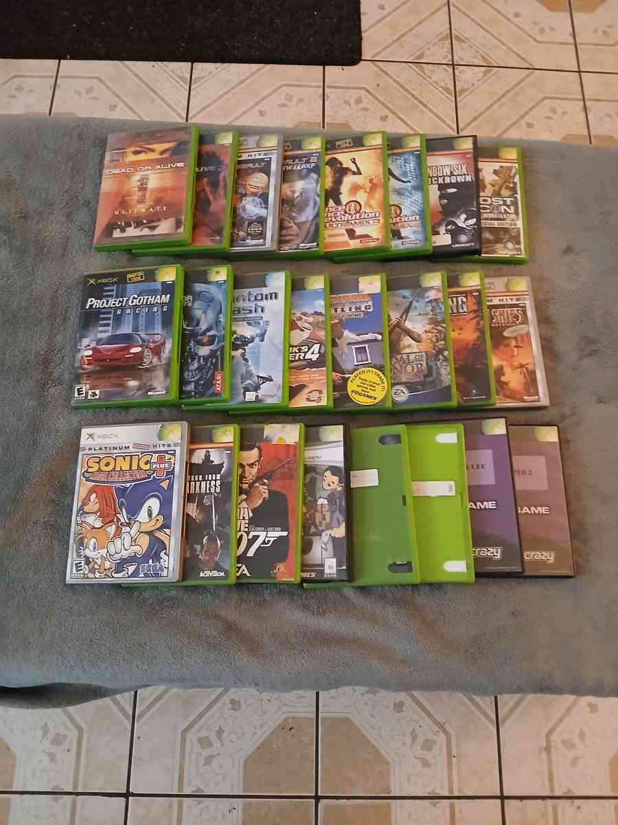 24 Original Xbox Games for Xbox