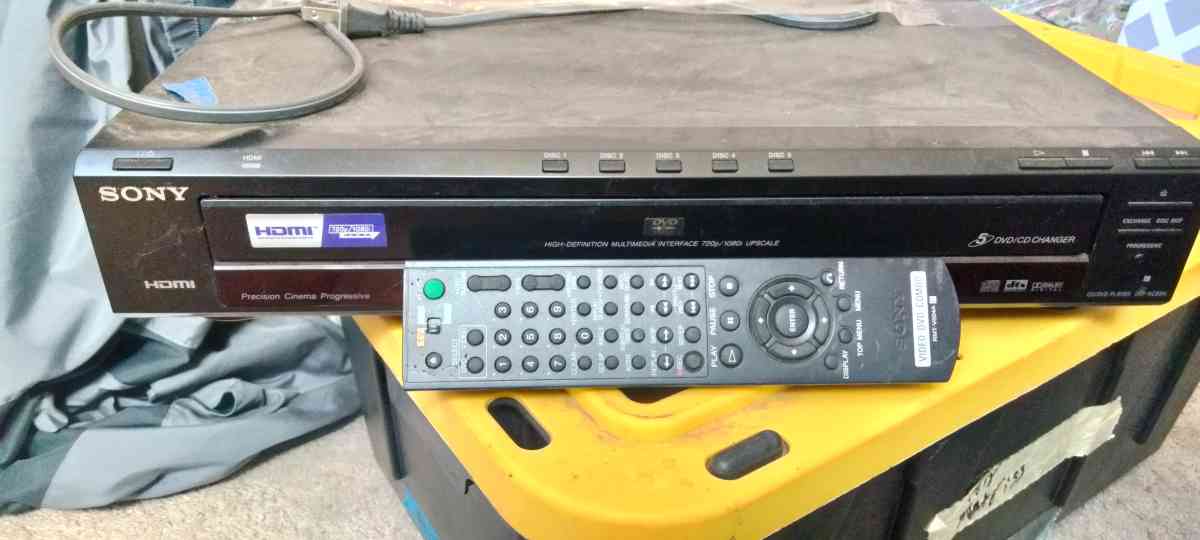 5 Disc DVD Changer