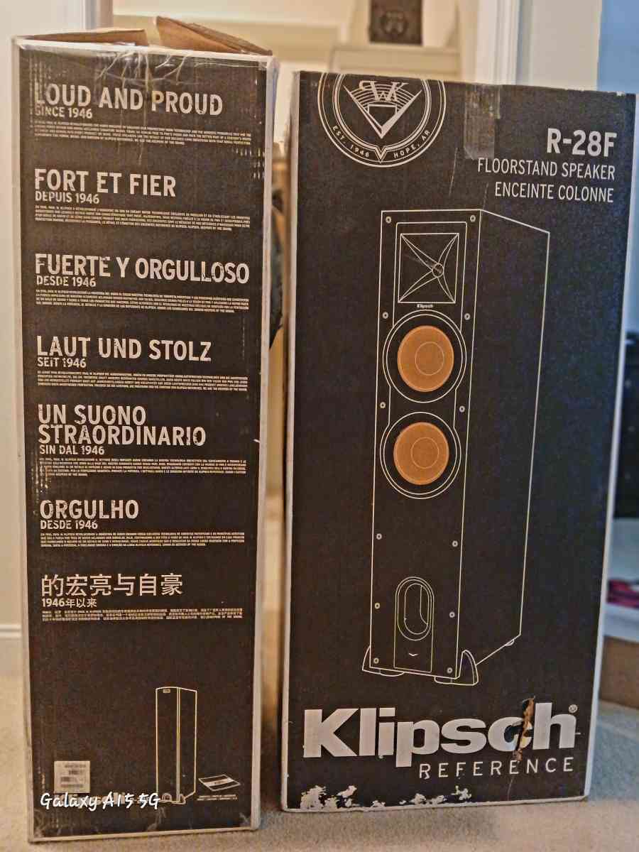 klipsch floorspeakers