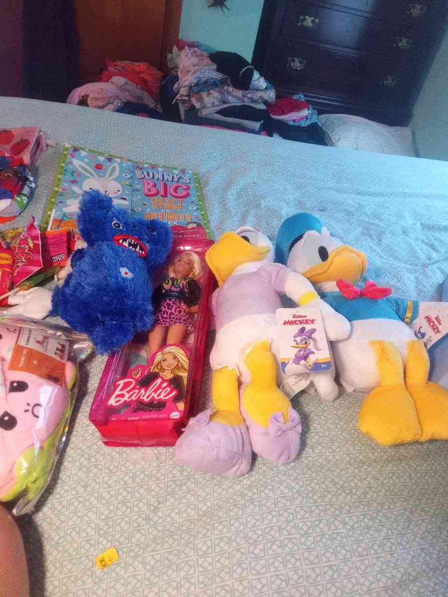 toys clothes shoes book six little school stuff band aid