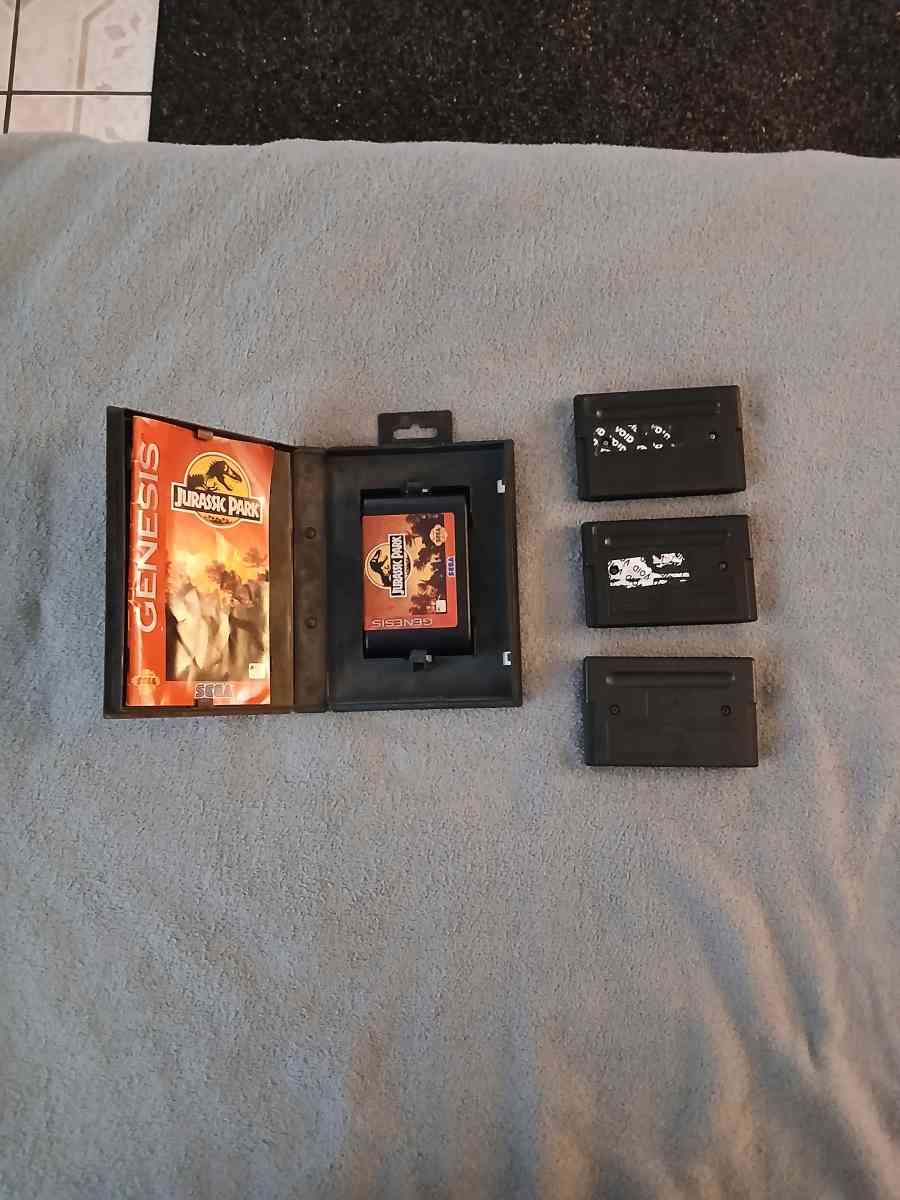 4 Sega Genesis Games for Sega Genesis