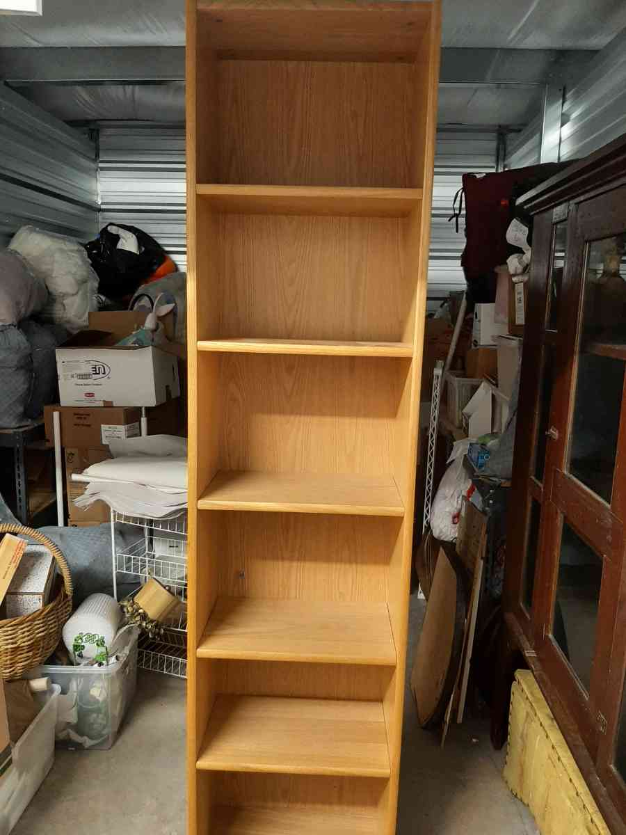 Tall 6 shelf bookcase