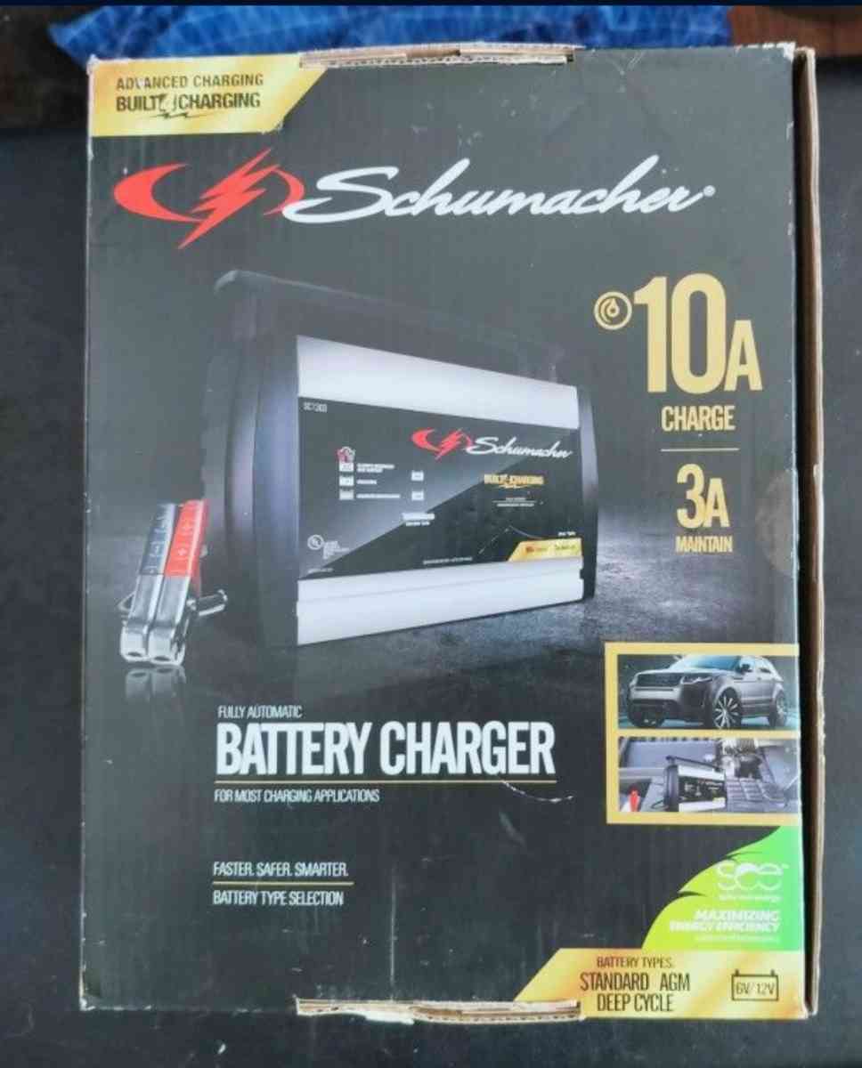 New Open Box Schumacher Battery Charger