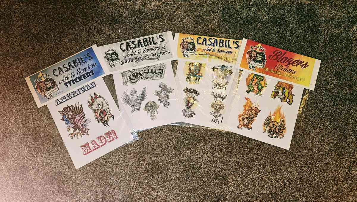 Assorted Sticker packs