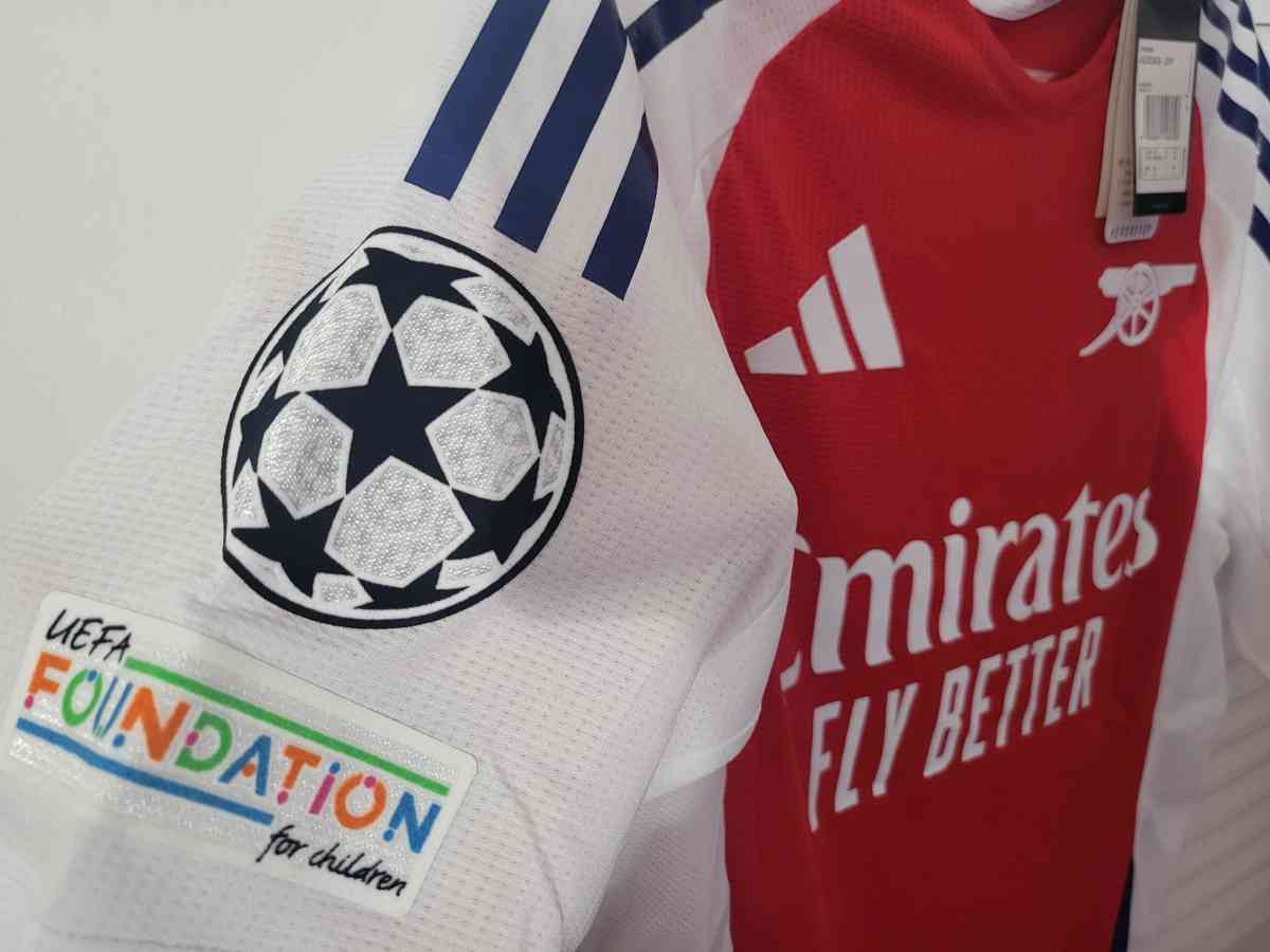 Arsenal Jersey Soccer 2025 Player Version Size M L Saka