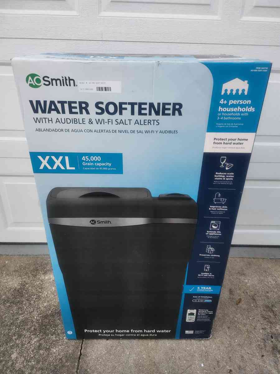 AO Smith 45000 Grain Water Softener System