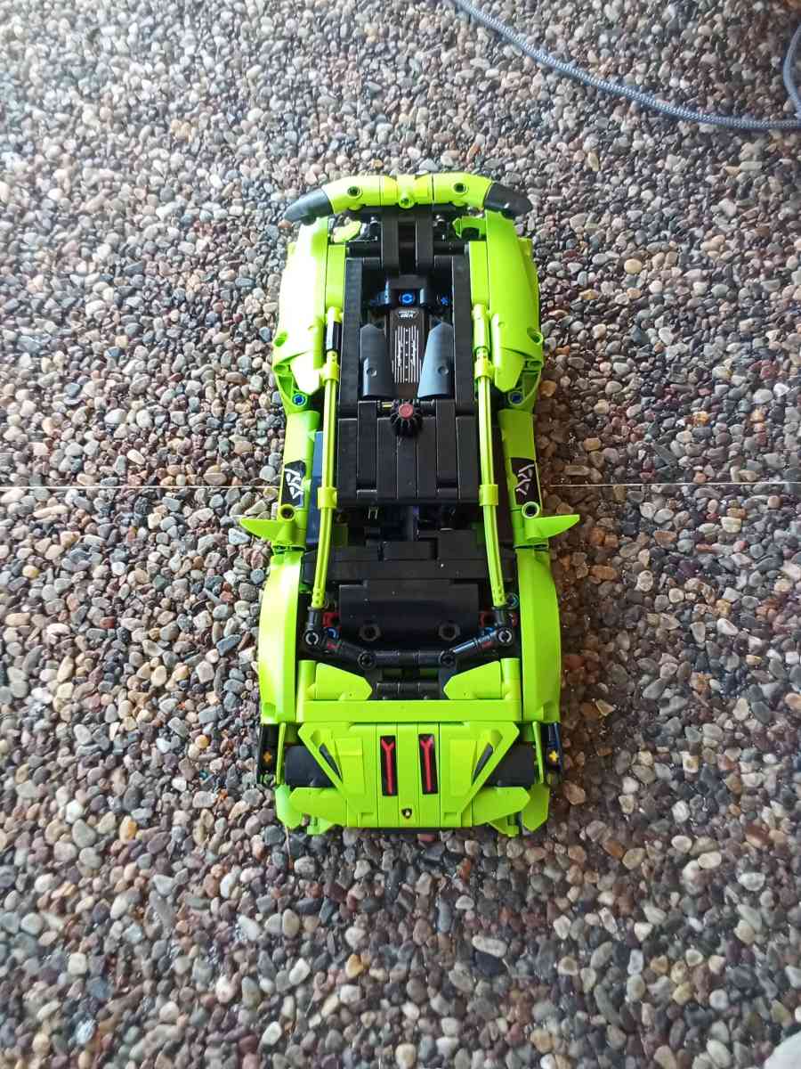 Lego green car