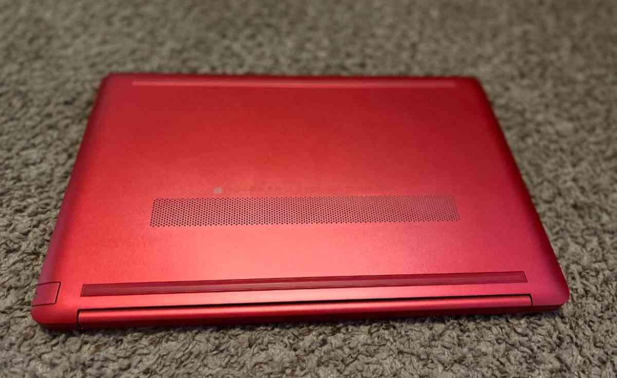 Red Hp Laptop