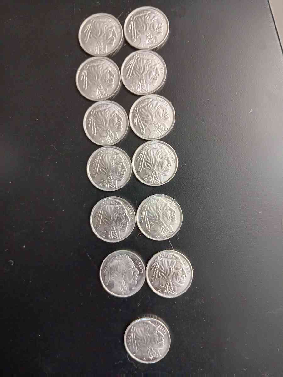 frictional buffalo head tenths