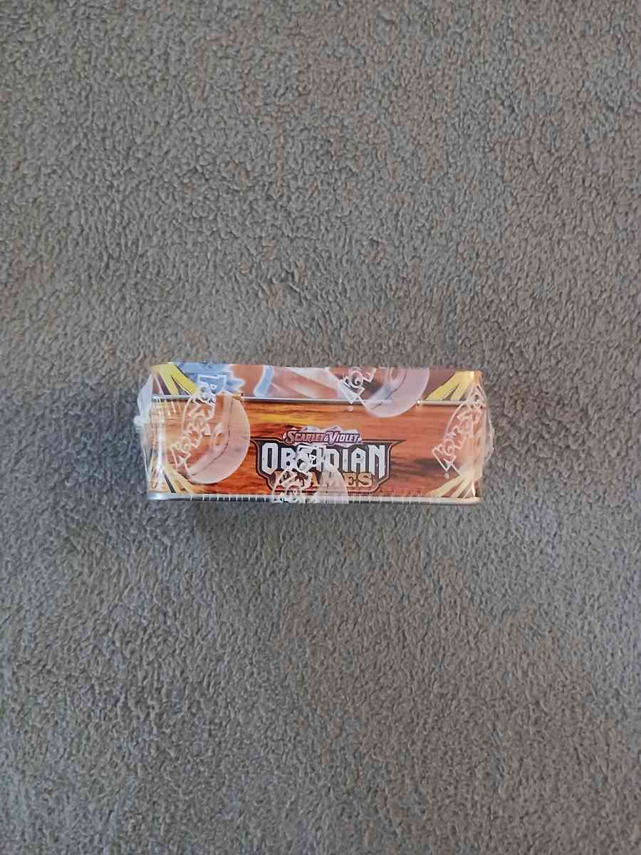 Pokemon Scarlet And Violet Obsidian Flames Tin Box 2024