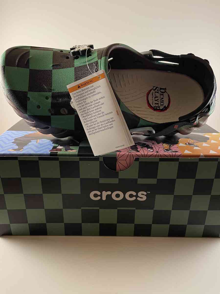 CROCS Demon Slayer Tanjiro Limited Brand New