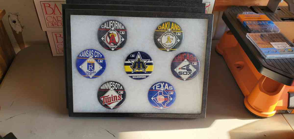mlb baseball large style team pins