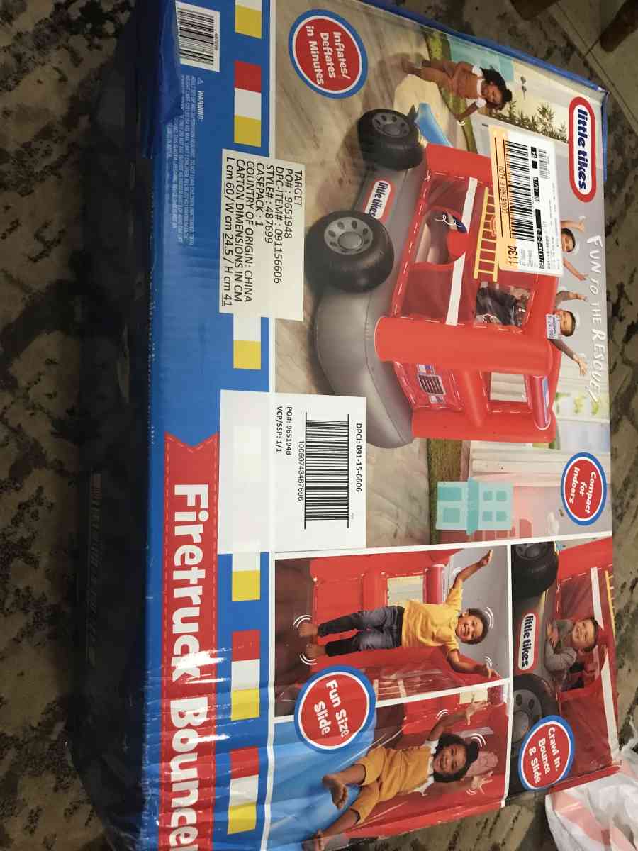 fire truck bouncer