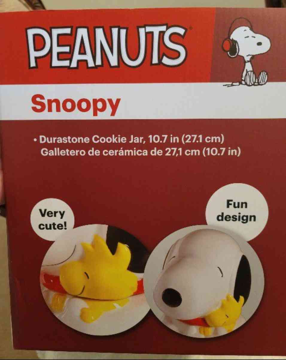 Snoopy Jar
