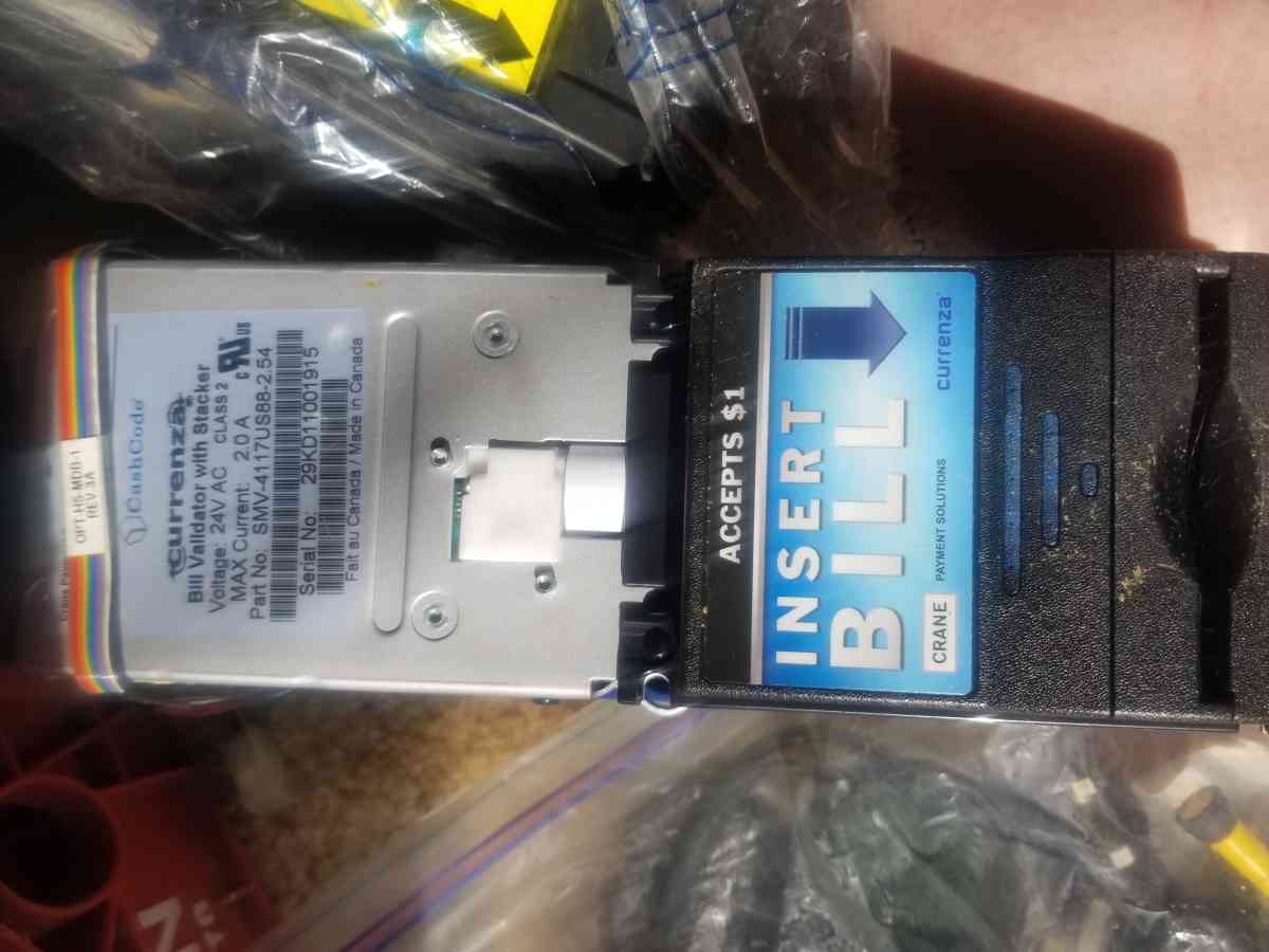 currennz BILL VALIDATOR WITH STACKER