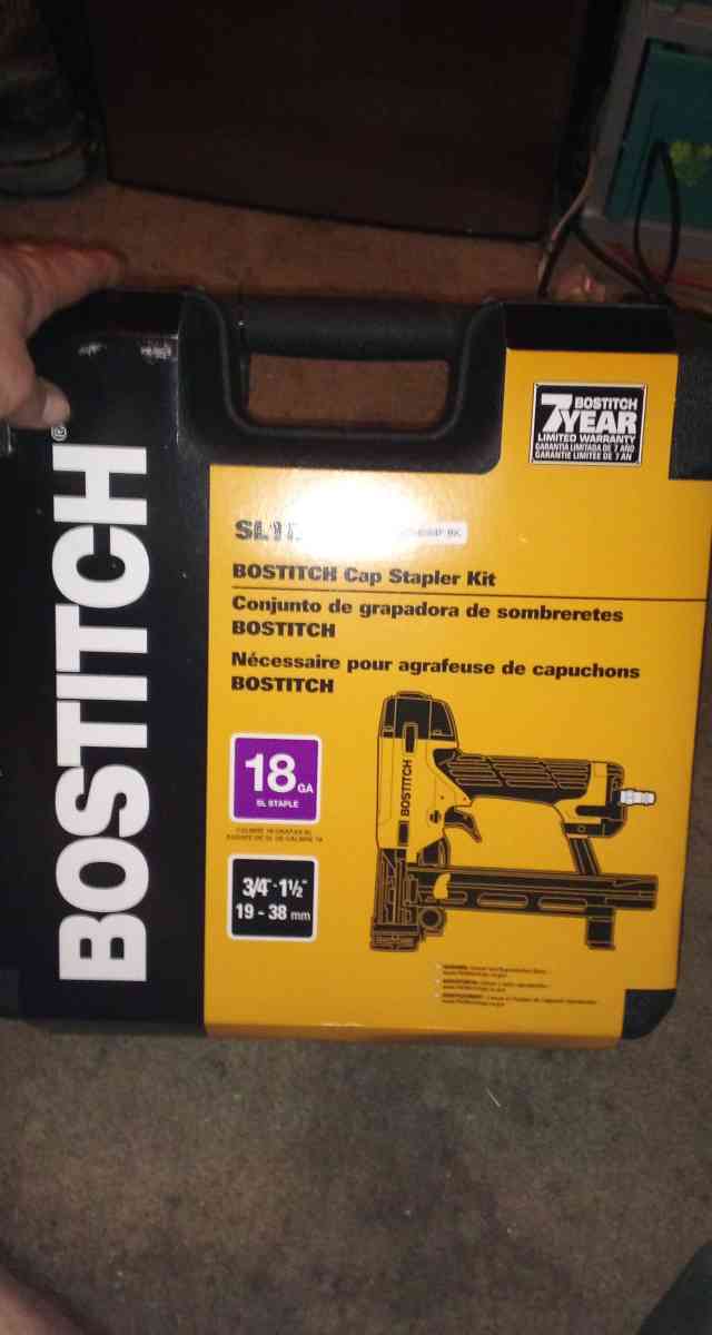 Bostitch cap stapler kit