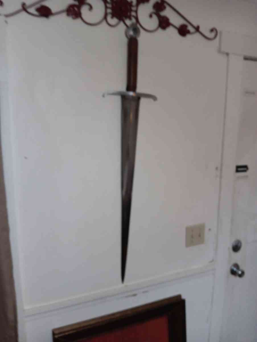 Display medieval longsword