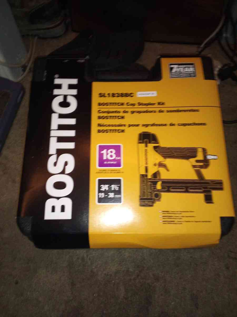 Bostitch cap stapler kit