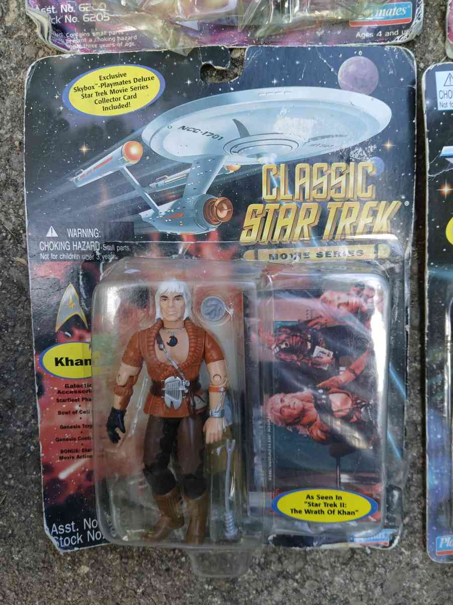 Star Trek Deep Space Nine Action Figures Lot of 4 Playmates