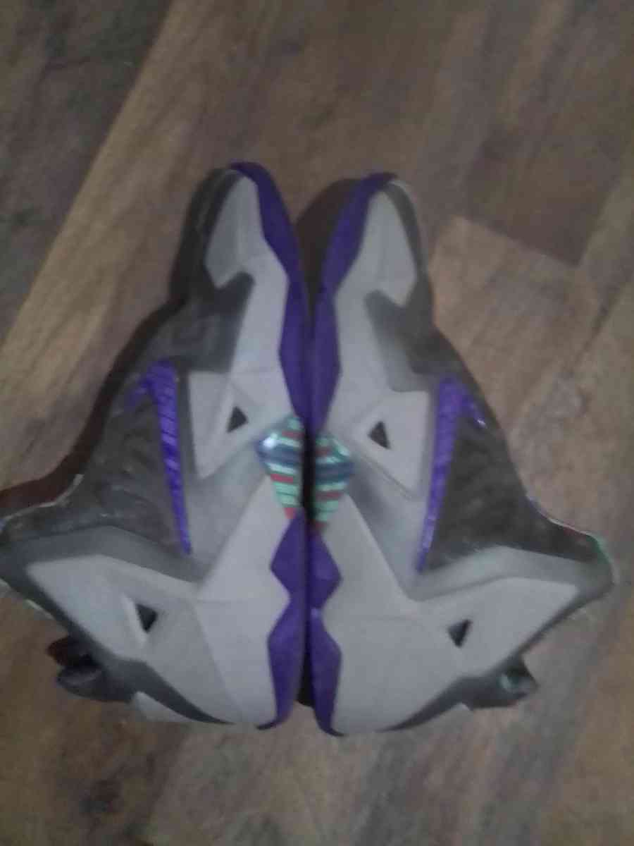 Nike Lebron 11 GS Terracotta Warrior basketball shoes